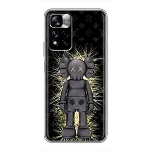 Чехол с принтом «Bearbrick LV» для Xiaomi Redmi Note 11 Pro Plus