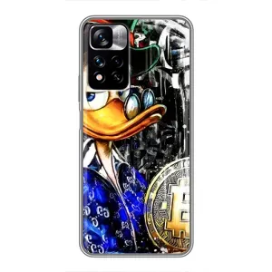 Чехлы для Редми Нот 11 Про Плюс - Scrooge MagDag (PREMIUMPrint) (Биткойн Скрудж)