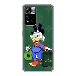Чехлы для Xiaomi Redmi Note 11 Pro Plus - Скрудж МакДак Louis Vuitton (PREMIUMPrint) (Богатая Утка)