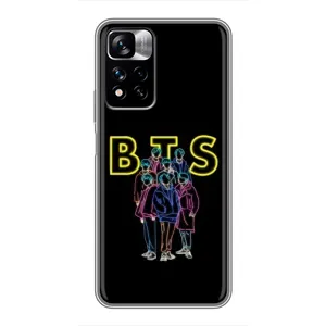 Чехлы BTS для Xiaomi Redmi Note 11 Pro Plus (AlphaPrint)