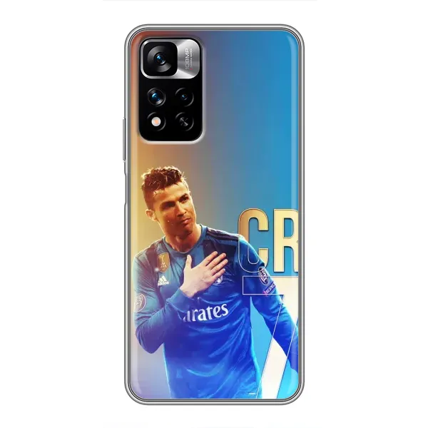 Чехол с принтом «CR7 Real» для Xiaomi Redmi Note 11 Pro Plus Чехол с принтом «CR7 Real» для Xiaomi Redmi Note 11 Pro Plus