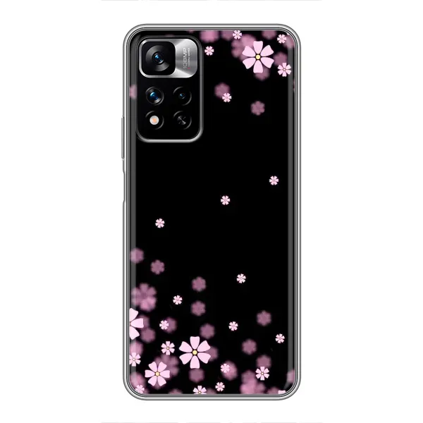Чехол с принтом «Цветочки маленькие» для Xiaomi Redmi Note 11 Pro Plus Чехол с принтом «Цветочки маленькие» для Xiaomi Redmi Note 11 Pro Plus