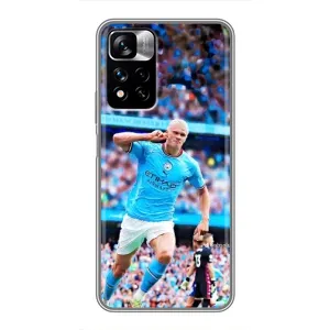 Чехлы с футболистом Ерлинг Холанд для Xiaomi Redmi Note 11 Pro Plus (AlphaPrint)