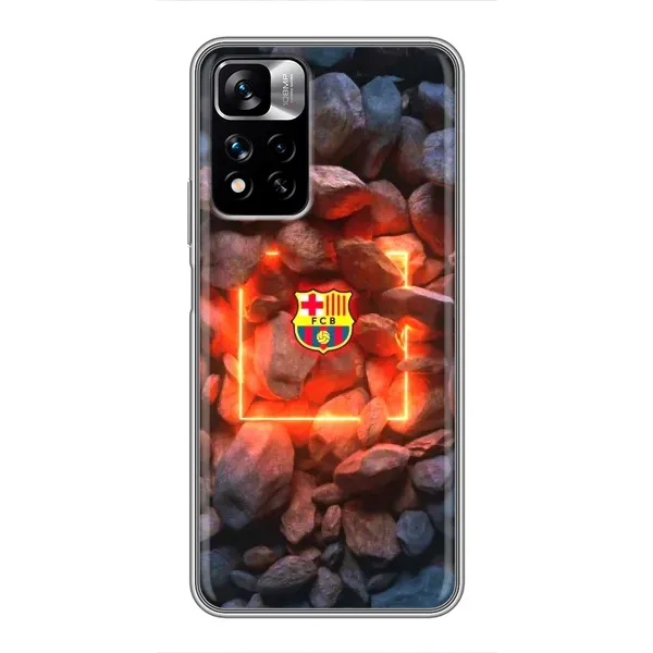 Чехол с принтом «ФК Барселона» для Xiaomi Redmi Note 11 Pro Plus