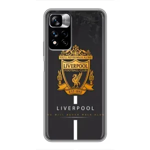 Чехлы для Редми Нот 11 Про Плюс (VPrint) - ТОП ФК (FC Liverpool)