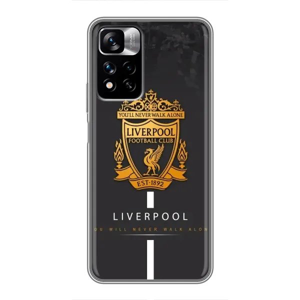 Чехол с принтом «FC Liverpool» для Xiaomi Redmi Note 11 Pro Plus