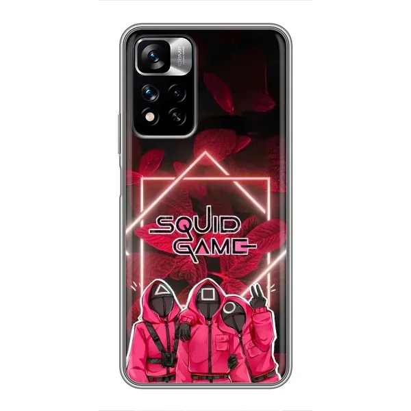 Чехол с принтом «Охранники Игра кальмара» для Xiaomi Redmi Note 11 Pro Plus