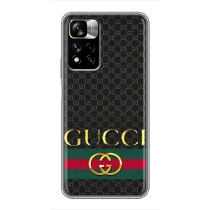 Чехлы ГУЧЧИ для Редми Нот 11 Про Плюс (AlphaPrint) (Gucci оригинал)