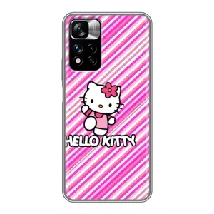 Чехол с принтом «Hello Kytty» для Xiaomi Redmi Note 11 Pro Plus