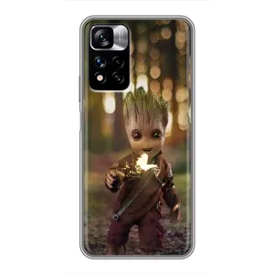 Чехол с принтом «I am Groot» для Xiaomi Redmi Note 11 Pro Plus