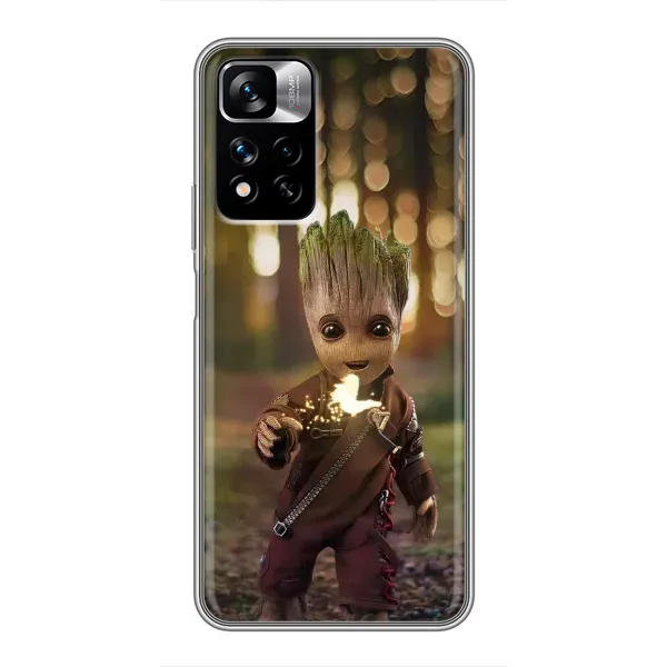 Чехол с принтом «I am Groot» для Xiaomi Redmi Note 11 Pro Plus Чехол с принтом «I am Groot» для Xiaomi Redmi Note 11 Pro Plus