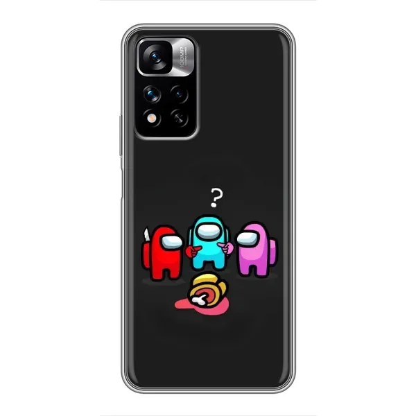 Чохол з принтом «Імпостер» для Xiaomi Redmi Note 11 Pro Plus