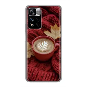 Чохол з принтом «Кава на ковдрі» для Xiaomi Redmi Note 11 Pro Plus