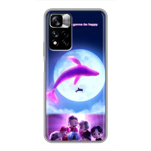 Чехол с принтом «КИТ BTS» для Xiaomi Redmi Note 11 Pro Plus Чехол с принтом «КИТ BTS» для Xiaomi Redmi Note 11 Pro Plus