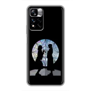 Чехлы Венсдей на Xiaomi Redmi Note 11 Pro Plus Уэнсдей (AlphaPrint) (комната Уэнздей)