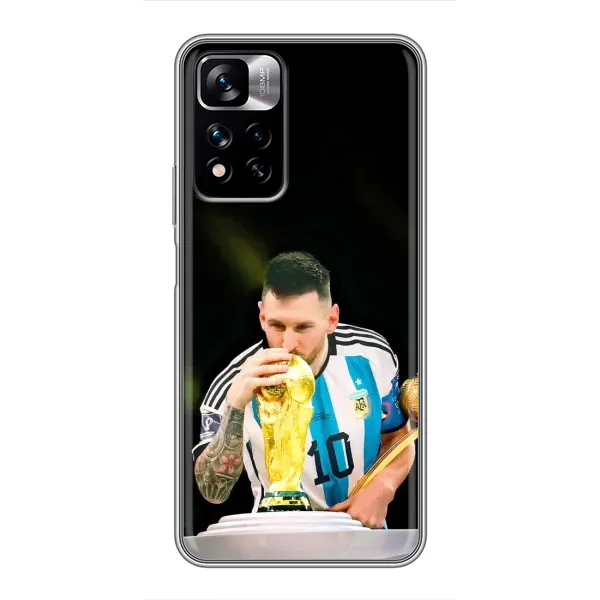 Чехол с принтом «Кубок Месси» для Xiaomi Redmi Note 11 Pro Plus