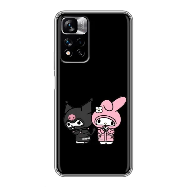 Чехол с принтом «Куроми и Мелоди» для Xiaomi Redmi Note 11 Pro Plus