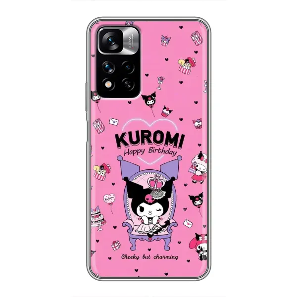Чехол с принтом «KUROMI» для Xiaomi Redmi Note 11 Pro Plus
