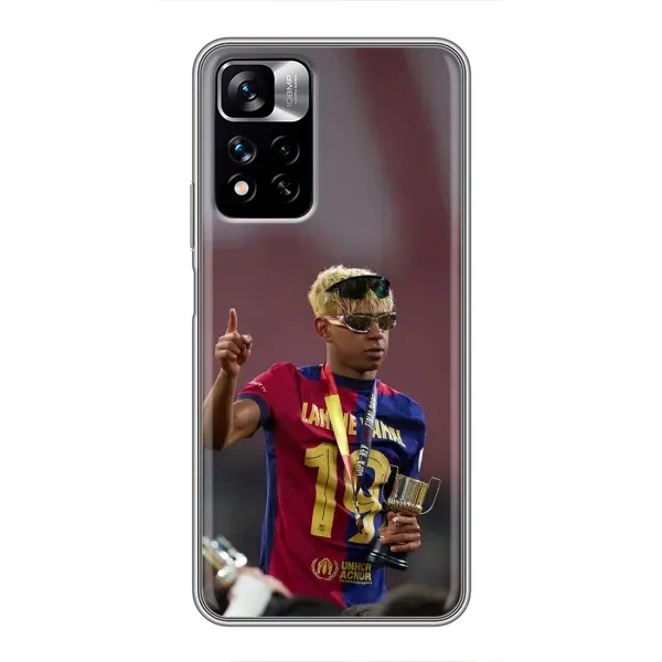 Чохол з принтом «Lamine Yamal» для Xiaomi Redmi Note 11 Pro Plus