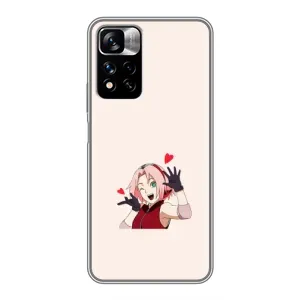 Чехол с принтом «Лайк Сакура» для Xiaomi Redmi Note 11 Pro Plus