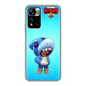 Чехол с принтом «Леон акула» для Xiaomi Redmi Note 11 Pro Plus