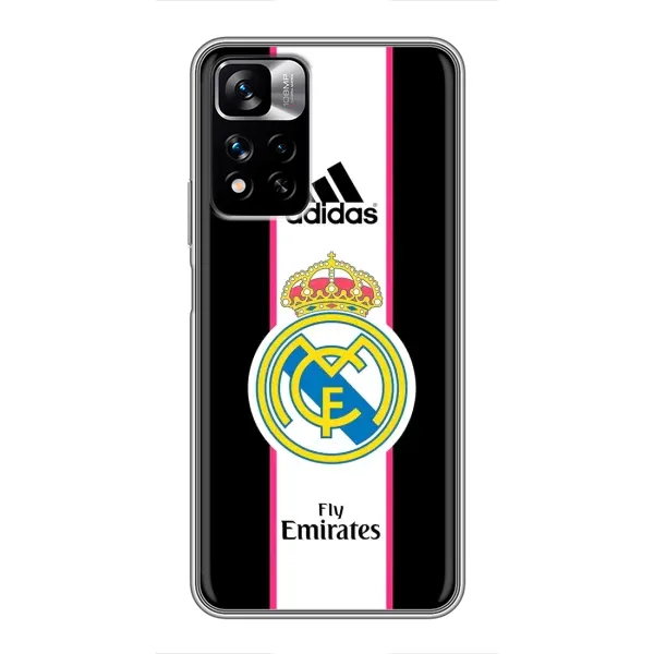 Чохол з принтом «лого Real Madrid» для Xiaomi Redmi Note 11 Pro Plus