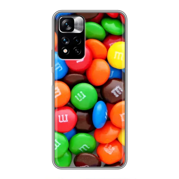 Чехол с принтом «MM's» для Xiaomi Redmi Note 11 Pro Plus