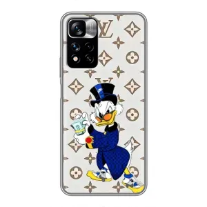Чехлы для Xiaomi Redmi Note 11 Pro Plus - Скрудж МакДак Louis Vuitton (PREMIUMPrint) (Макдак на стиле)