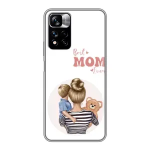 Чохол з принтом «Мама і син» для Xiaomi Redmi Note 11 Pro Plus