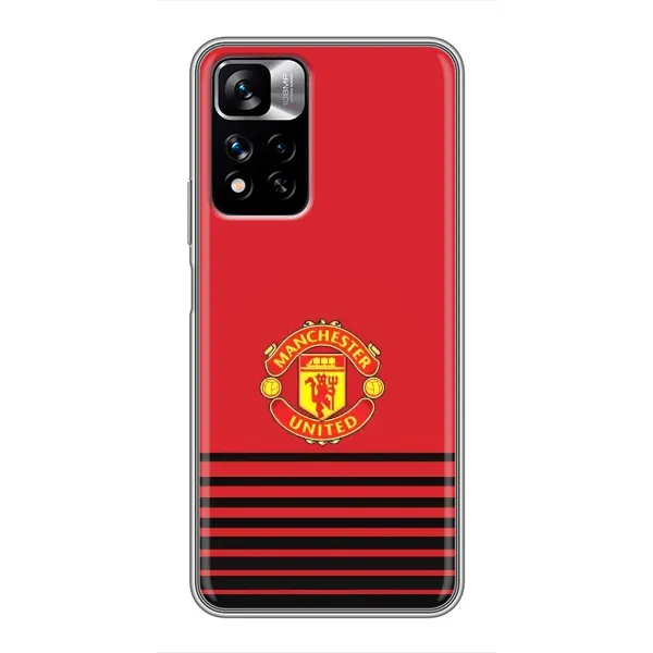 Чехол с принтом «manchester united» для Xiaomi Redmi Note 11 Pro Plus