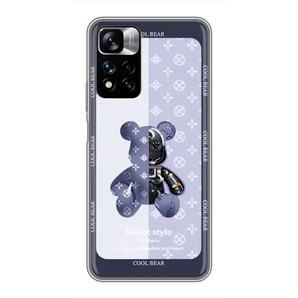 Чехол с принтом «Медвежонок LV» для Xiaomi Redmi Note 11 Pro Plus Чехол с принтом «Медвежонок LV» для Xiaomi Redmi Note 11 Pro Plus