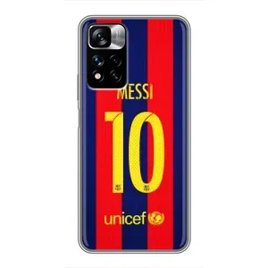 Чохли Мессі для Xiaomi Redmi Note 11 Pro Plus (AlphaPrint) (Messi Barca 10)