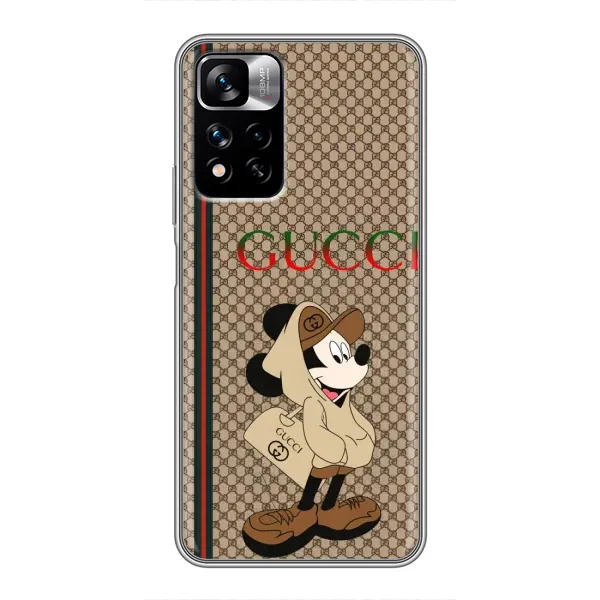 Чехол с принтом «Mickey GUCCI» для Xiaomi Redmi Note 11 Pro Plus Чехол с принтом «Mickey GUCCI» для Xiaomi Redmi Note 11 Pro Plus
