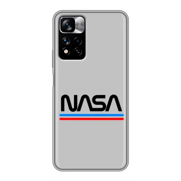 Чехол с принтом «NASA» для Xiaomi Redmi Note 11 Pro Plus Чехол с принтом «NASA» для Xiaomi Redmi Note 11 Pro Plus
