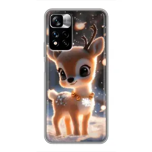 Чехол с принтом «Олененок» для Xiaomi Redmi Note 11 Pro Plus