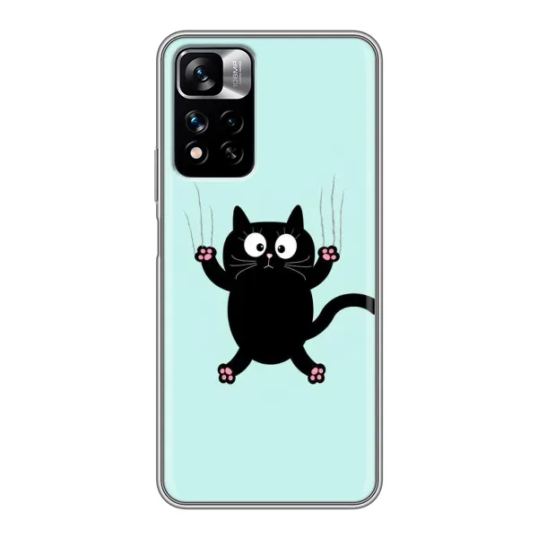 Чехол с принтом «Падающий кот» для Xiaomi Redmi Note 11 Pro Plus Чехол с принтом «Падающий кот» для Xiaomi Redmi Note 11 Pro Plus