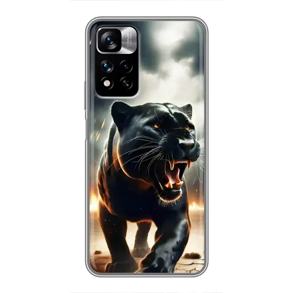 Чехол с принтом «Черная пантера» для Xiaomi Redmi Note 11 Pro Plus Чехол с принтом «Черная пантера» для Xiaomi Redmi Note 11 Pro Plus