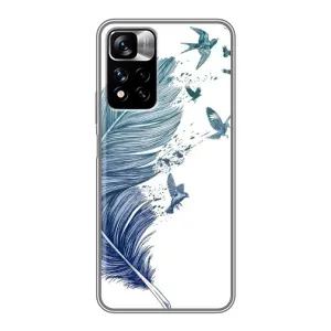 Чохол з принтом «Перо» для Xiaomi Redmi Note 11 Pro Plus