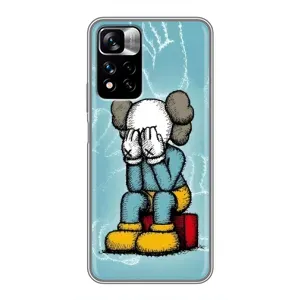 Чехол с принтом «Плач Bearbrick» для Xiaomi Redmi Note 11 Pro Plus