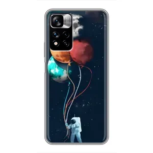 Чехол с принтом «Планеты шарики» для Xiaomi Redmi Note 11 Pro Plus