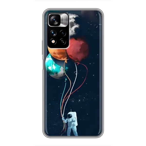 Чехол с принтом «Планеты шарики» для Xiaomi Redmi Note 11 Pro Plus Чехол с принтом «Планеты шарики» для Xiaomi Redmi Note 11 Pro Plus