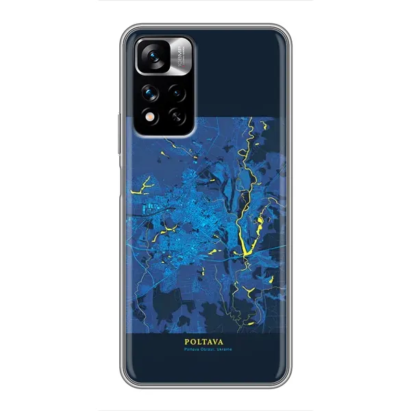 Чехол с принтом «Полтава» для Xiaomi Redmi Note 11 Pro Plus Чехол с принтом «Полтава» для Xiaomi Redmi Note 11 Pro Plus