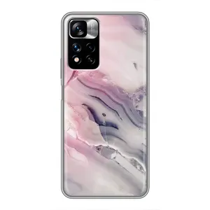 Чехол с принтом «Пурпурный Мрамор» для Xiaomi Redmi Note 11 Pro Plus
