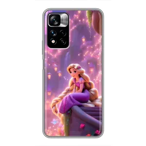 Чехол Рапунцель для Xiaomi Redmi Note 11 Pro Plus (Рапунцель в замке)