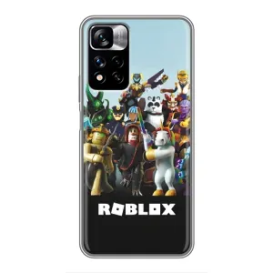Чехол с принтом «ROBLEX» для Xiaomi Redmi Note 11 Pro Plus