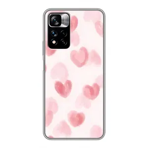 Чехол с розовым рисунком для Xiaomi Redmi Note 11 Pro Plus