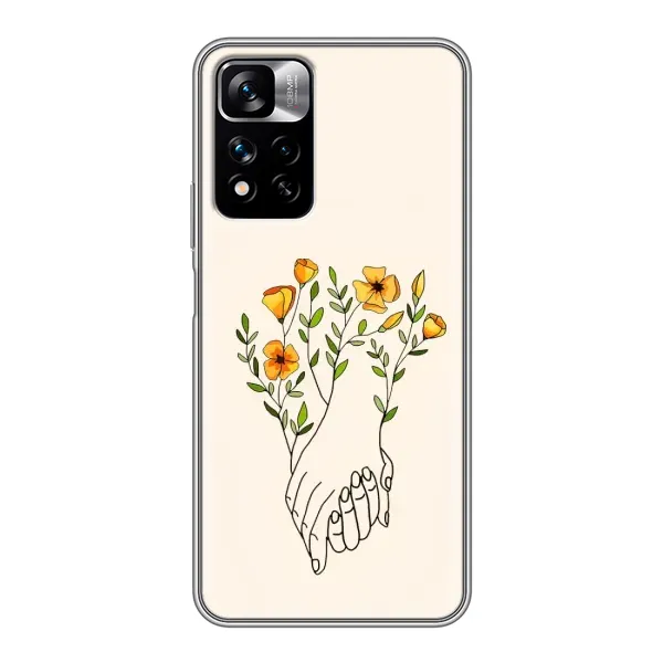 Чехол с принтом «Руки любви» для Xiaomi Redmi Note 11 Pro Plus Чехол с принтом «Руки любви» для Xiaomi Redmi Note 11 Pro Plus