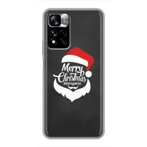 Рождественские Чехлы для Xiaomi Redmi Note 11 Pro Plus (VPrint) (Санта Крисмас)