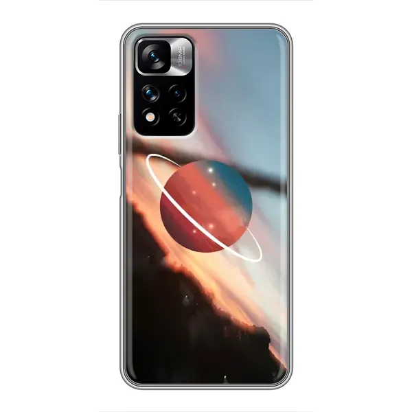 Чехол с принтом «Сатурн» для Xiaomi Redmi Note 11 Pro Plus Чехол с принтом «Сатурн» для Xiaomi Redmi Note 11 Pro Plus