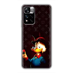 Чехлы для Xiaomi Redmi Note 11 Pro Plus - Скрудж МакДак Louis Vuitton (PREMIUMPrint) (Скрудж с бриллиантом)